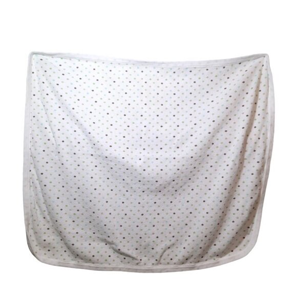 Garanimals Multi Color Polka Dots Thermal Waffle Weave Lovey Blanket 25" X 32" - Picture 4 of 5